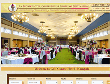 Tablet Screenshot of golfcoursehotel.com